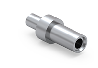 0.067 Inch (in) Mounting Hole Diameter Swage Mount Receptacles