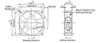 San Ace 160 Alternating Current (AC) Fans - 2