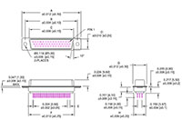 180 Series High Density Vertical Connectors