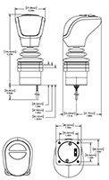 HF Series Proportional Multi-Axis Fingertip Controllers - 2