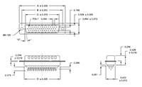 High Density Male Connectors