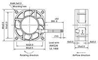 San Ace 60 9LG Type Direct Current (DC) Fans - 2