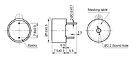 2.4 Kilohertz (kHz) Resonant Frequency Buzzer Indicators - 2