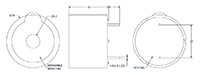 24 Millimeter (mm) Diameter and 3700 Hertz (Hz) Resonant Frequency Buzzer Indicators - 2