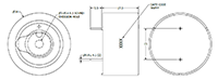 1800 Hertz (Hz) Resonant Frequency Buzzer Indicators - 2