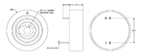 10 Milliampere (mA) Maximum Rated Current and Gold (Au) Plated Phosphor Bronze Terminal Material Buzzer Indicator - 2