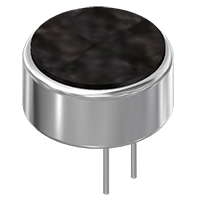 AOM Series -45 Decibels (dB) Sensitivity and Solder Pads Terminal Material Omni-Directional Microphone