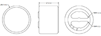 AOM Series -38 Decibels (dB) Sensitivity and Solder Pads Terminal Material Omni-Directional Microphone - 2