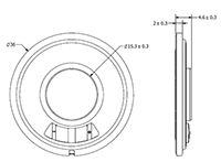 AS Series Speakers (AS03608MR-5-R) - 3