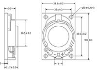 AS Series Speakers (AS04004PO-2-R) - 4