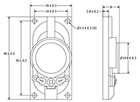 AS Series Speakers (AS04008CO-2-R) - 3