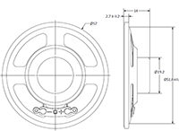 AS Series Speakers (AS05708MR-R) - 3