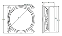 AS Series Speakers (AS06608PS-R) - 3