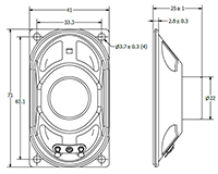 AS Series Speakers (AS07108PO-R) - 3