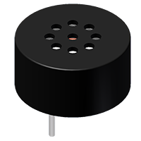 8 (Ω) Ohm Impedance and 15 Millimeter (mm) Diameter Speaker