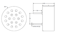 17 Millimeter (mm) Diameter Speakers - 2