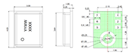 DMM Series -86 Decibels (dB) Power Supply Rejection Microelectromechanical Systems (MEMS) Wide-Band Microphone (DMM-4026-B-I2S-R) - 2