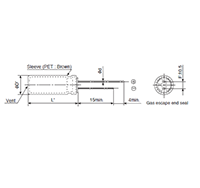 GPA Series 200 Microfarad (µF) Capacitance Miniature Aluminum Electrolytic Capacitor - 2