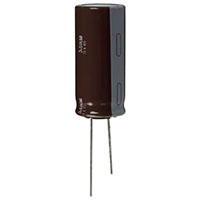 KXG Series 100 Microfarad (µF) Capacitance and 18 Millimeter (mm) Diameter (D) Miniature Aluminum Electrolytic Capacitor (EKXG451ELL101MM40S)