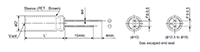 KXJ Series 470 Microfarad (µF) Capacitance Miniature Aluminum Electrolytic Capacitor - 2