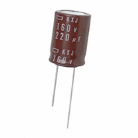 KXJ Series 47 Microfarad (µF) Capacitance Miniature Aluminum Electrolytic Capacitor