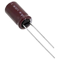 KZN Series 220 Microfarad (µF) Capacitance and 15 Millimeter (mm) Dimension L Miniature Aluminum Electrolytic Capacitor