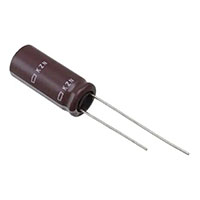 KZN Series 330 Microfarad (µF) Capacitance and 25 Millimeter (mm) Dimension L Miniature Aluminum Electrolytic Capacitor