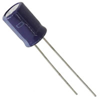 LXY Series 120 Microfarad (µF) Capacitance and 8 Millimeter (mm) Diameter (D) Miniature Aluminum Electrolytic Capacitor