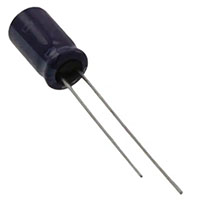 LXZ Series 100 Microfarad (µF) Capacitance and 6.3 Millimeter (mm) Diameter (D) Miniature Aluminum Electrolytic Capacitor (ELXZ250ELL101MFB5D)