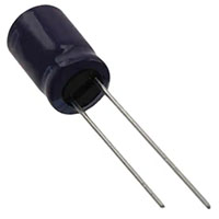 LXZ Series 100 Microfarad (µF) Capacitance and 8 Millimeter (mm) Diameter (D) Miniature Aluminum Electrolytic Capacitor