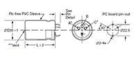 SMH Series 1000 Microfarad (µF) Capacitance and 40 Millimeter (mm) Dimension D Large Capacitance Aluminum Electrolytic Capacitor - 2