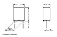 F177 Series Interference Suppression Film Capacitors