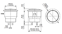 FP Series Fully Illuminated Pushbutton Switches - 2