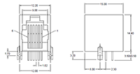 Right Angle Modular Jacks