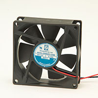 OD8025 Series 1.8 Watt (W) Input Power Direct Current (DC) Voltage Fans