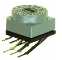 PT65 Series Hexadecimal Complement Coded Output Type Rotary Code Switch