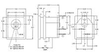 Direct Current (DC) Power Jack, Panel Mount Connectors - 2