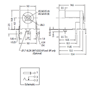 KLDX-SMT Series Direct Current (DC) Power Jack Connectors - 2