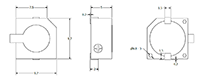 2700 Hertz (Hz) Resonant Frequency Buzzer Indicators - 2