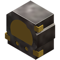 3 Volt (V) Peak-to-Peak Rated Voltage (V<sub>p-p</sub>) for Square Wave Transducer - 3