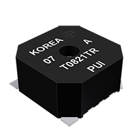 120 Milliampere (mA) Maximum Rated Current, 16 Ohm (Ω) Coil Resistance, and 2100 Hertz (Hz) Resonant Frequency Transducer (SMT-0821-T-R)