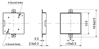 13.5 Millimeter (mm) Size Transducers - 2