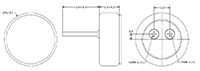 TOM Series -45 Decibles (dB) Sensitivity and 60 Decibles (dB) Minimum Signal to Noise Ratio Omni-Directional Microphone - 2