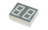 Common Anode Dual Digit Numeric Display