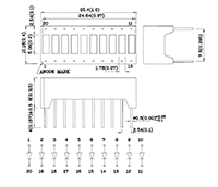 10 Segment Bar Graph Array Displays - 2