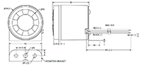 260 Milliampere (mA) Maximum Rated Current Buzzer Indicator (XL-5530L-LW300-S-R) - 2