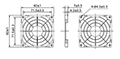 80 Square Millimeter (mm²) Size Resin Finger Guards - 2