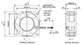 San Ace 60 9R Type Direct Current (DC) Fans