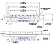 684 Series Steel Shell D-Subminiature Connector