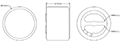 AOM Series -38 Decibels (dB) Sensitivity and Solder Pads Terminal Material Omni-Directional Microphone - 2